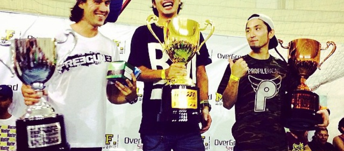 Yohei Uchino wins Overground 2014 in Brazil