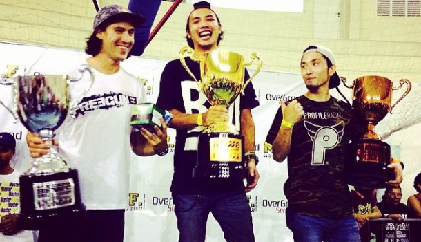 Yohei Uchino wins Overground 2014 in Brazil