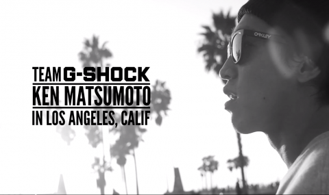 CASIO TEAM G-SHOCK BMX STREET KEN MATSUMOTO IN LOS ANGELS