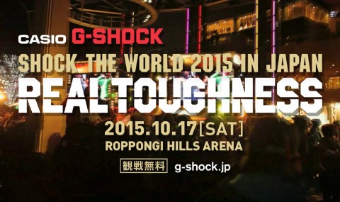 SHOCK THE WORLD 2015 IN JAPAN REALTOUGHNESS